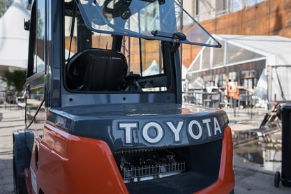 Flow Festival luottaa Toyotan vuokratrukkeihin.