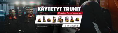 käytetty trukki - 12kk takuulla 